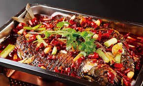 Pescado asado especial
